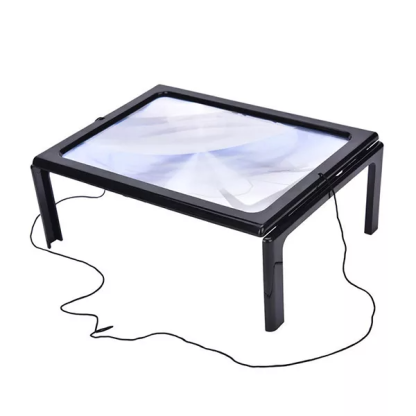 Lupa de Lectura 3X con Luz LED