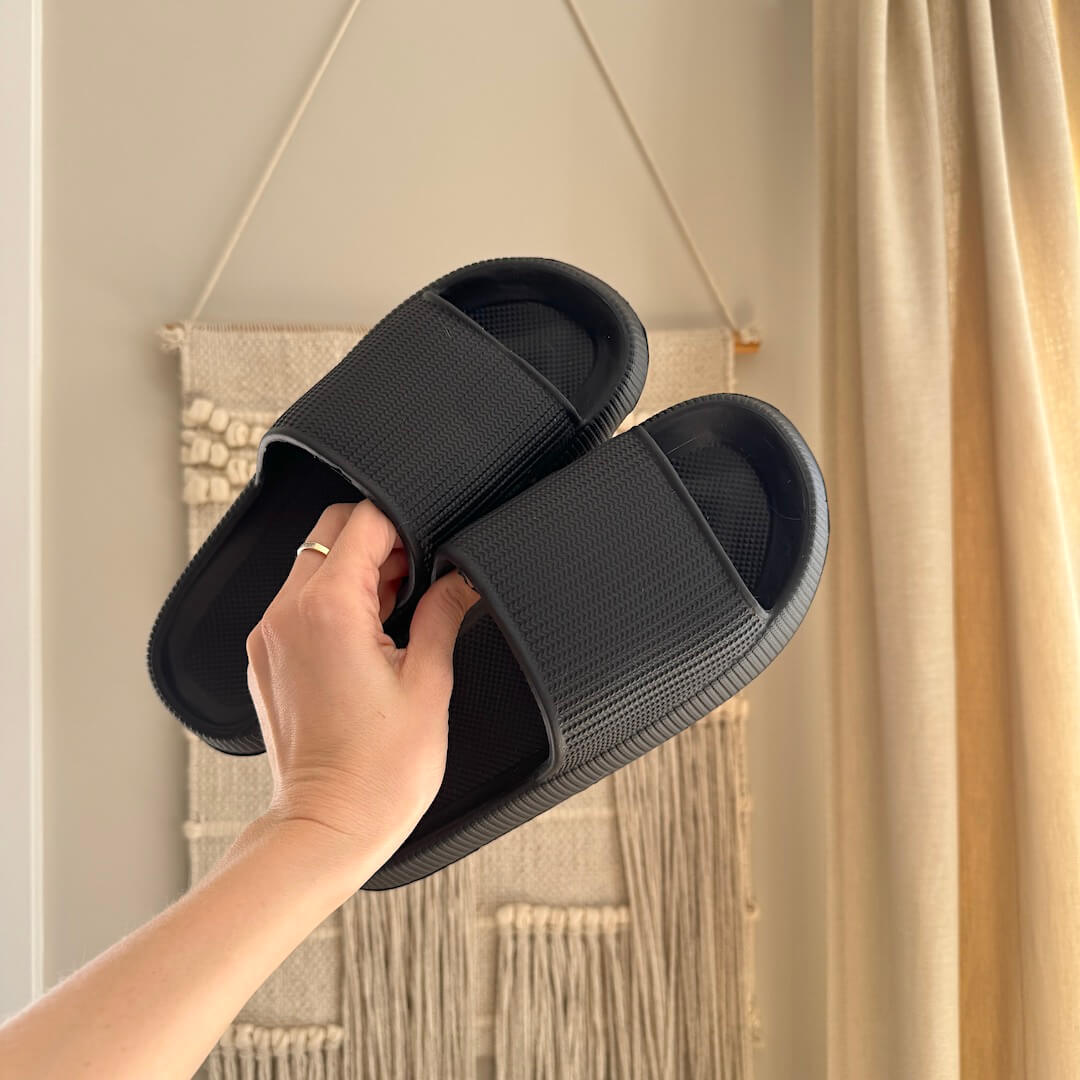 Pantuflas tipo chanclas