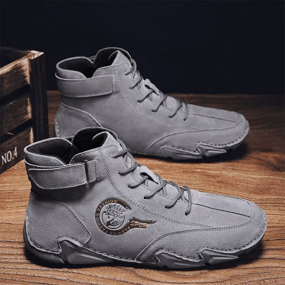 Zapatos barefoot de cuero impermeables botines unisex
