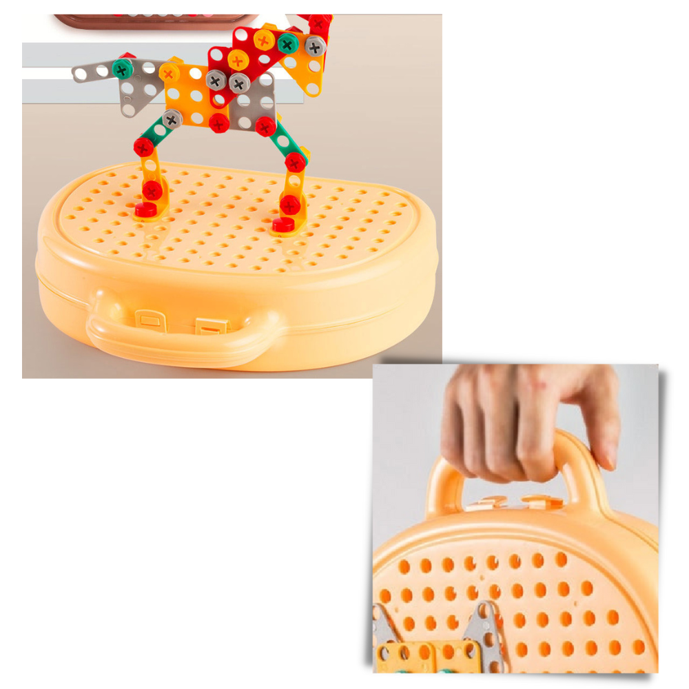 Kit educativo de juguetes y taladros de rompecabezas - Diseño inteligente - Ozerty