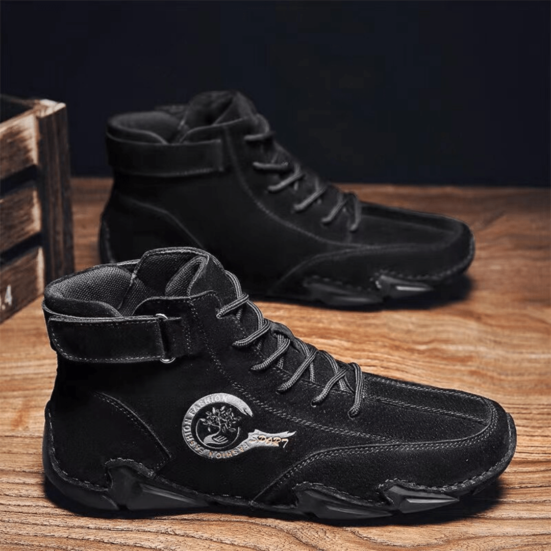 Zapatos barefoot de cuero impermeables botines unisex