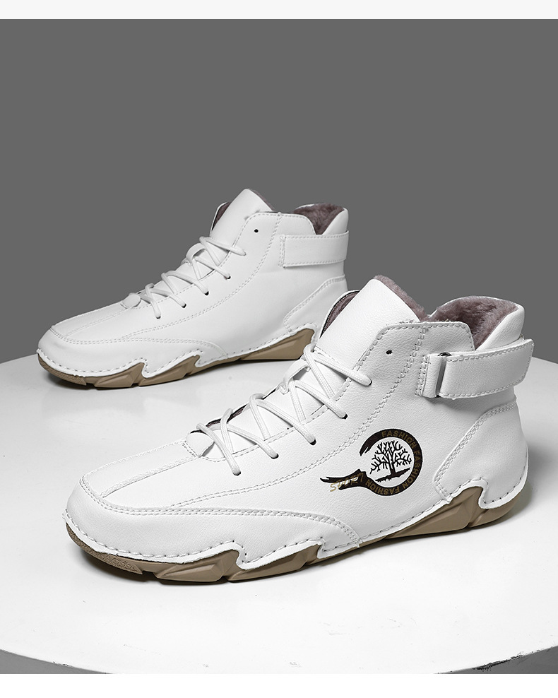 Zapatos barefoot de cuero impermeables botines unisex