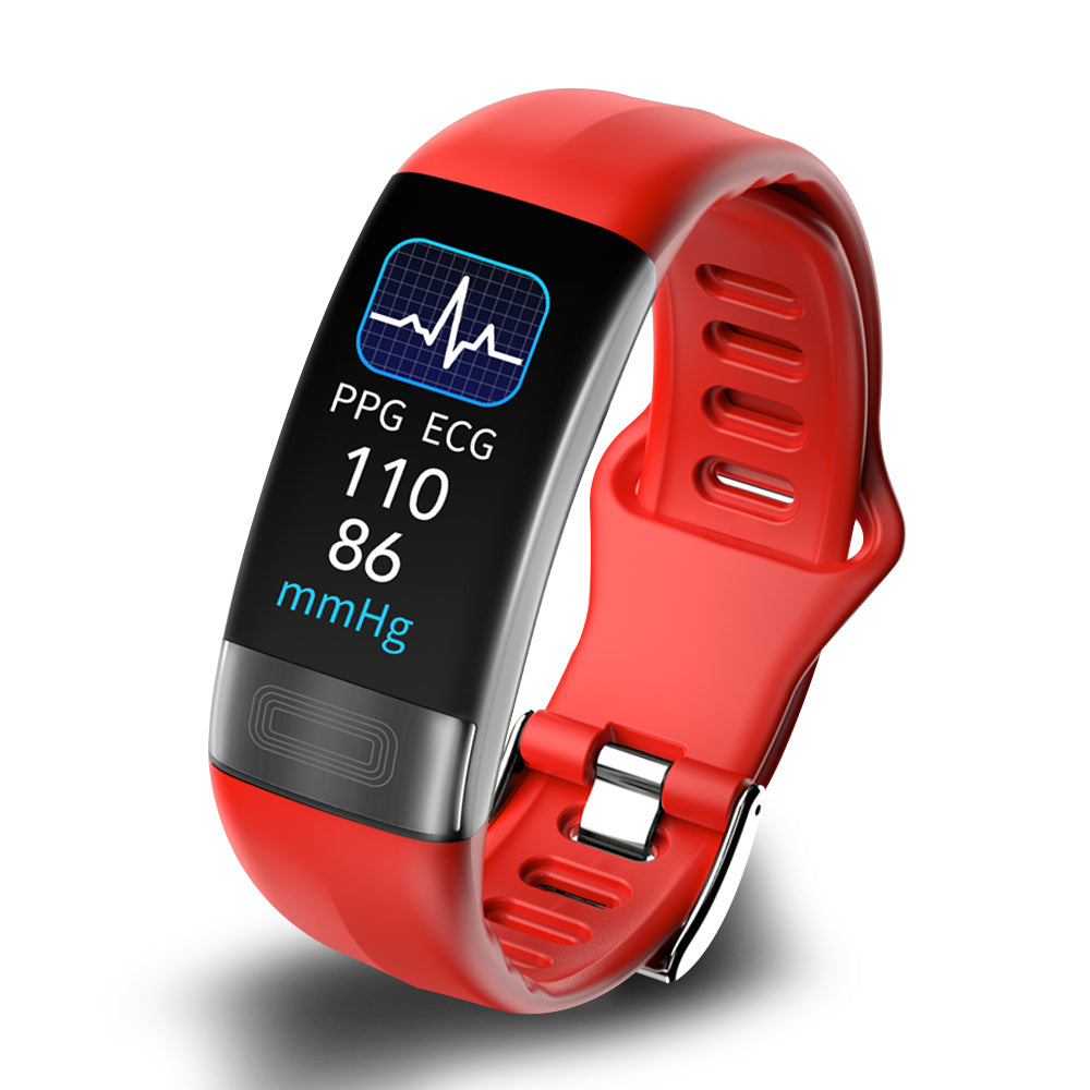 Pulsera inteligente P11 con monitorización de oxígeno en sangre y ECG