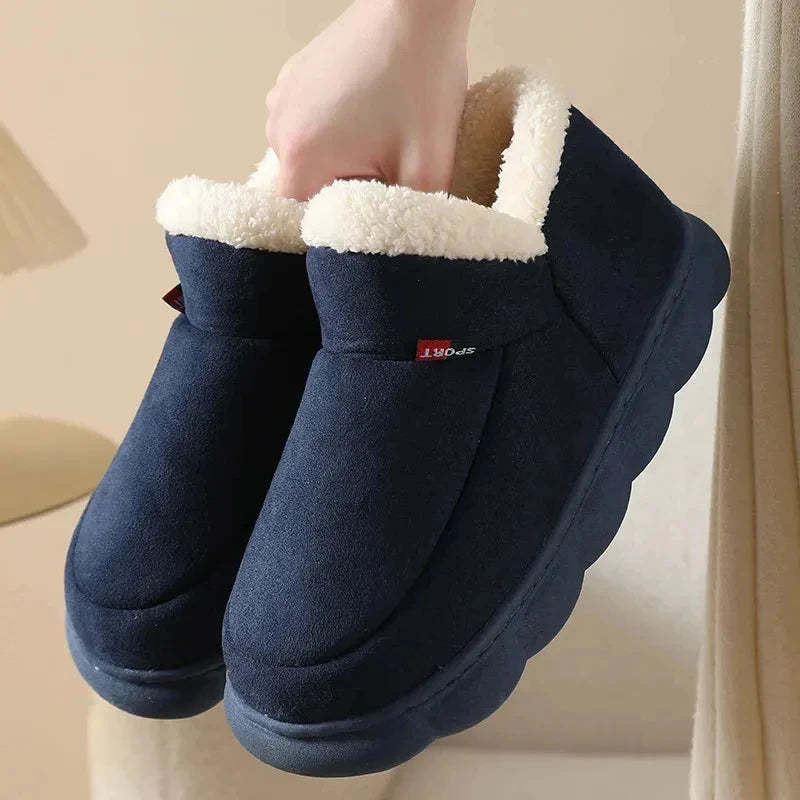 Pantuflas: cómodas pantuflas de invierno para interiores para ella