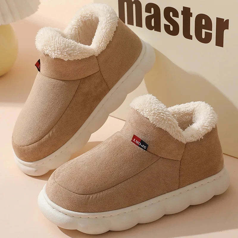 Pantuflas: cómodas pantuflas de invierno para interiores para ella