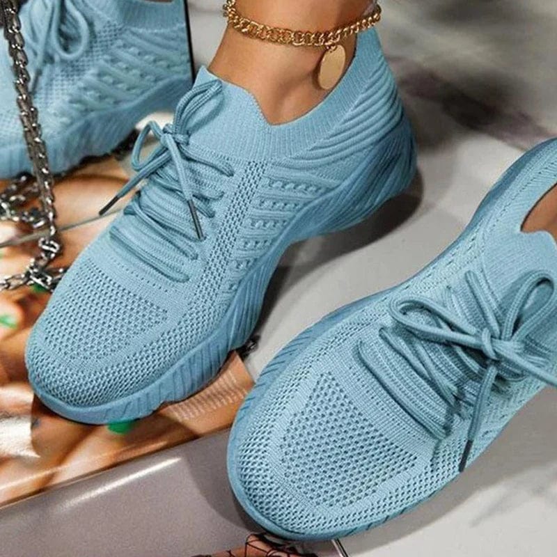 Zapatos ortopédicos con suela de goma para mujer