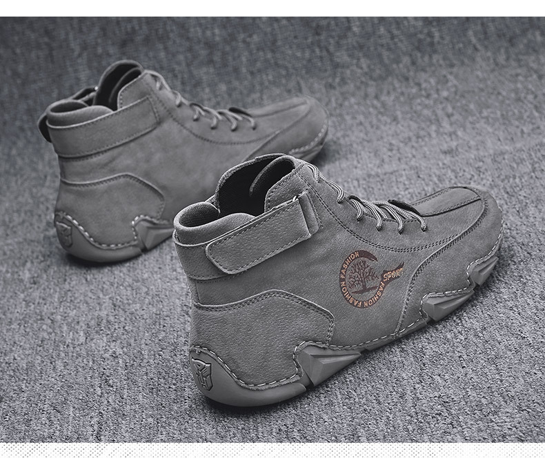 Zapatos barefoot de cuero impermeables botines unisex