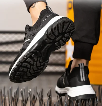 Zapatos de Trabajo Livianos Zapatillas de Seguridad Transpirables