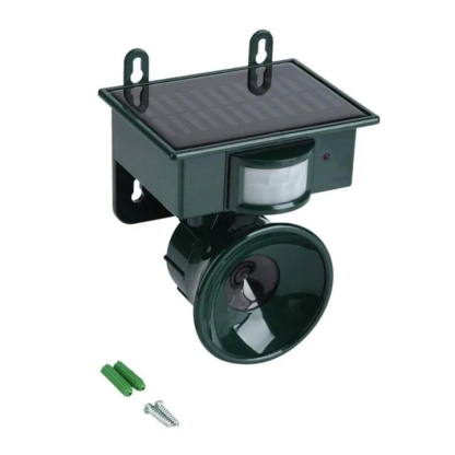 Repelente de aves ultrasónico con energía solar