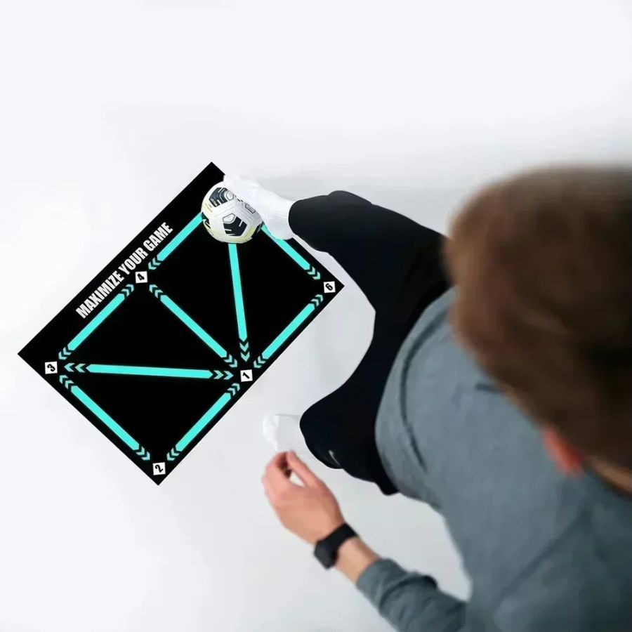 Tapete de entrenamiento Football Pro y programa de entrenamiento en vídeo