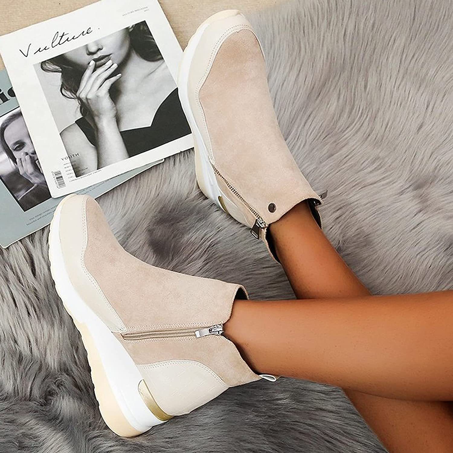 Cómodos botines de mujer impermeables