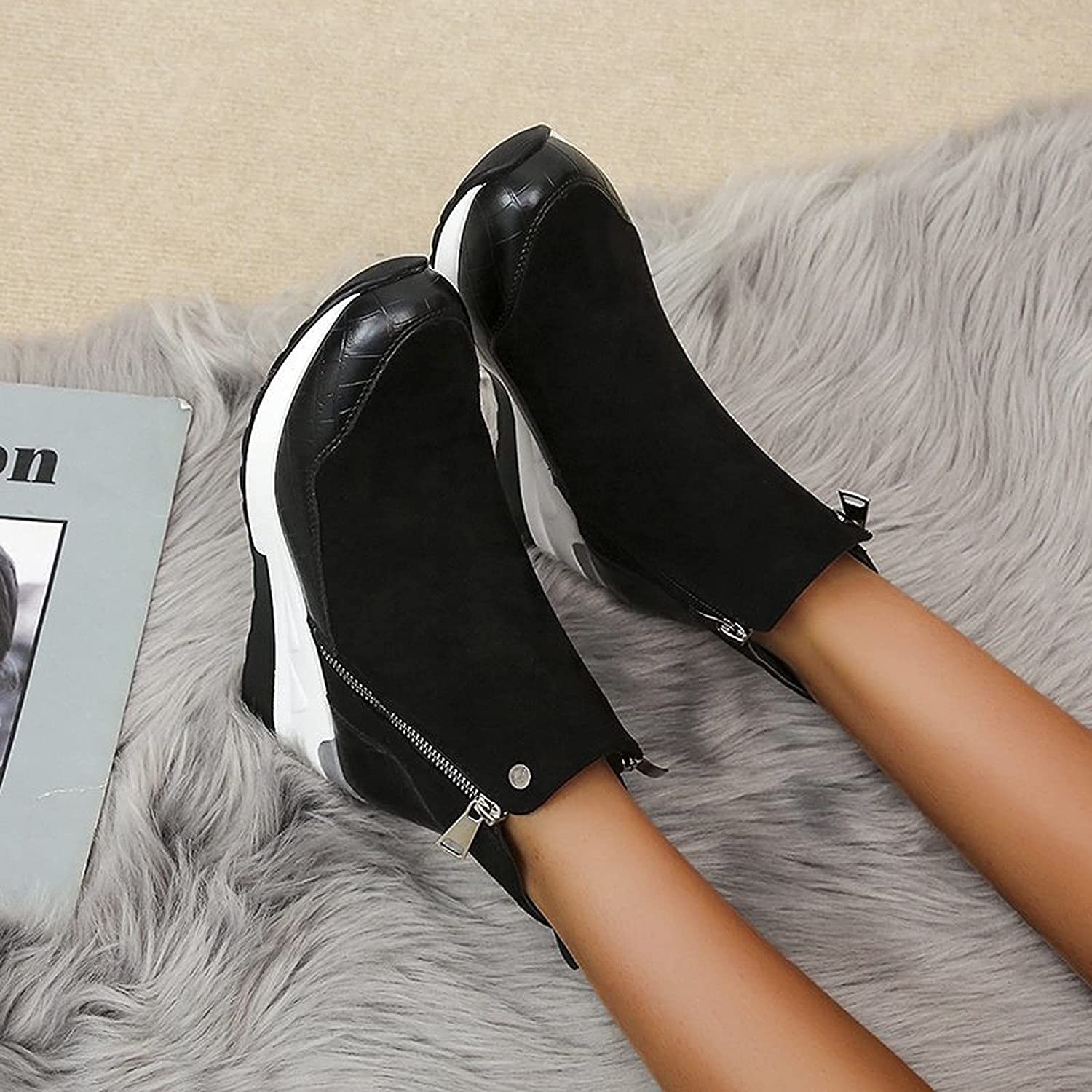 Cómodos botines de mujer impermeables