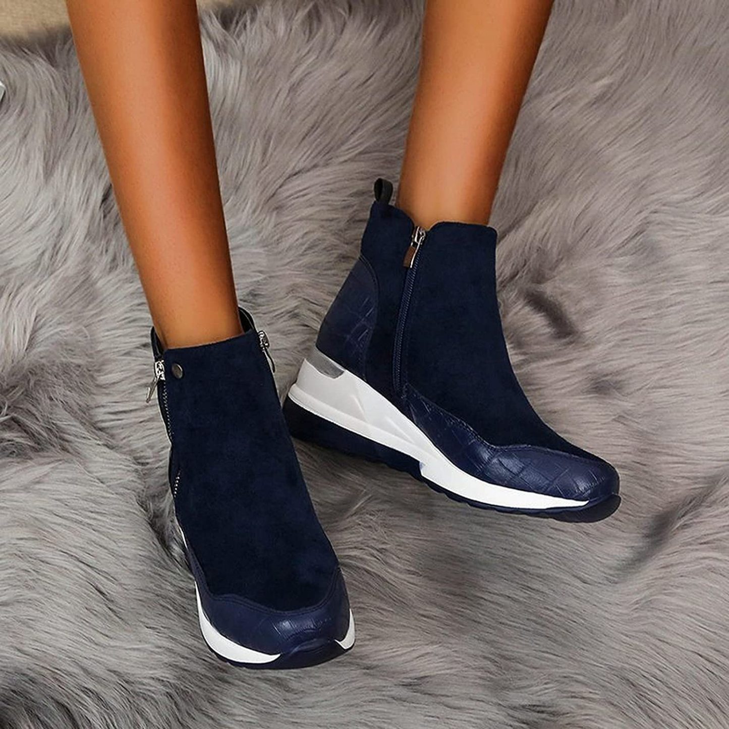 Cómodos botines de mujer impermeables