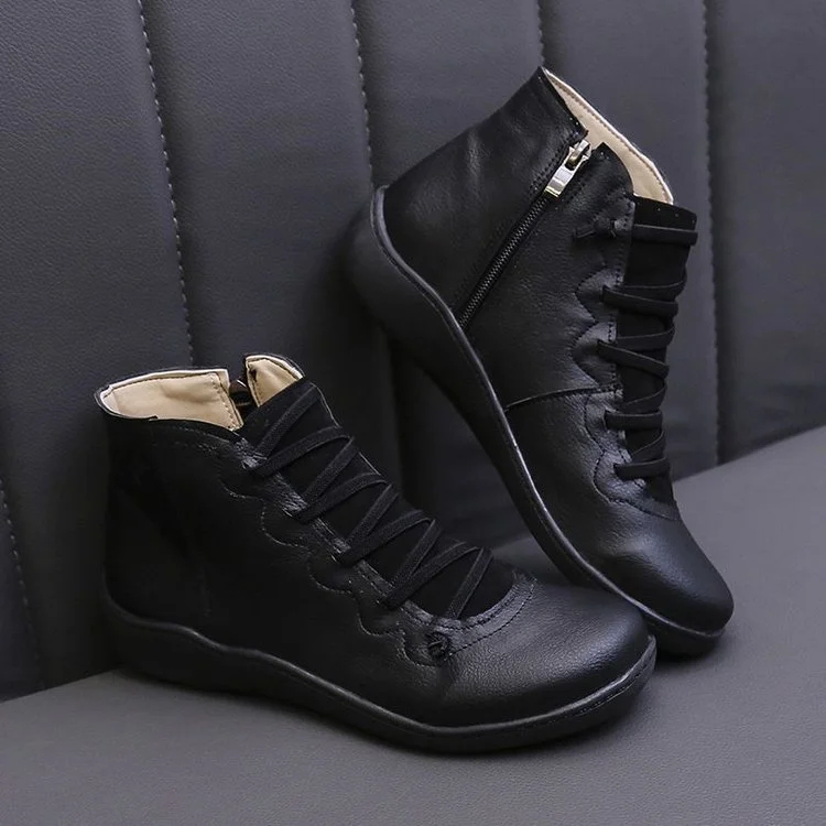 Botines Ortopédicos de Primera Calidad con Cordones