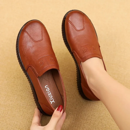 Mocasines Anchos Antideslizantes Zapatos Casual Mujer