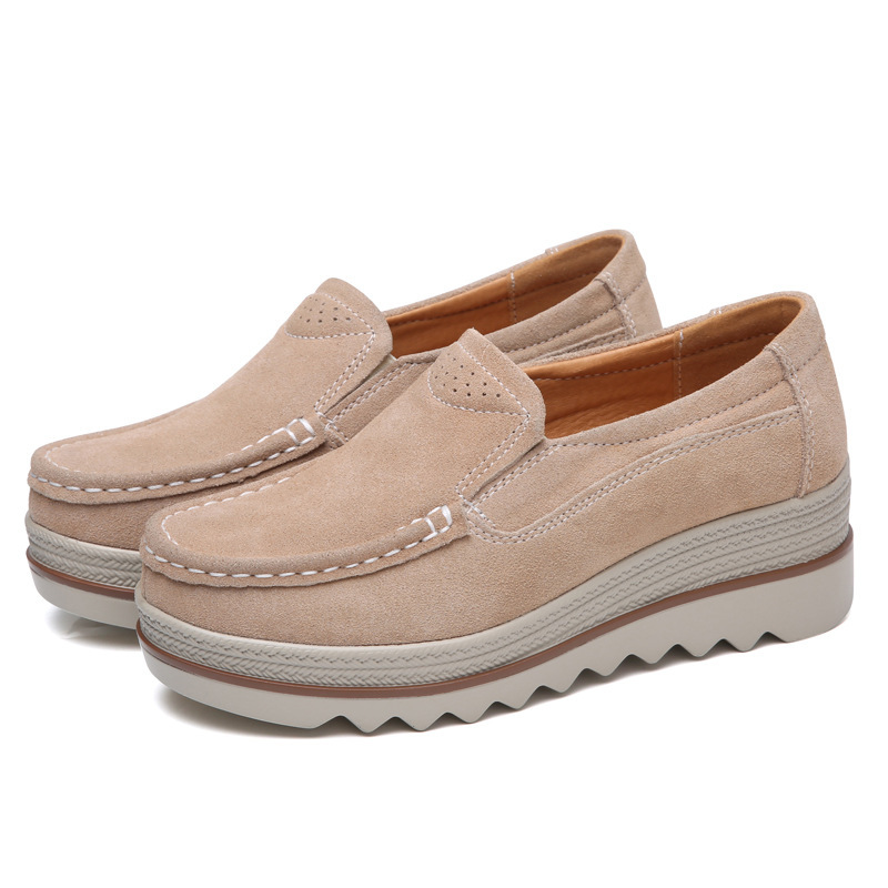 Zapatos Ortopédicos De Piel Para La Mujer De Pie Ancho