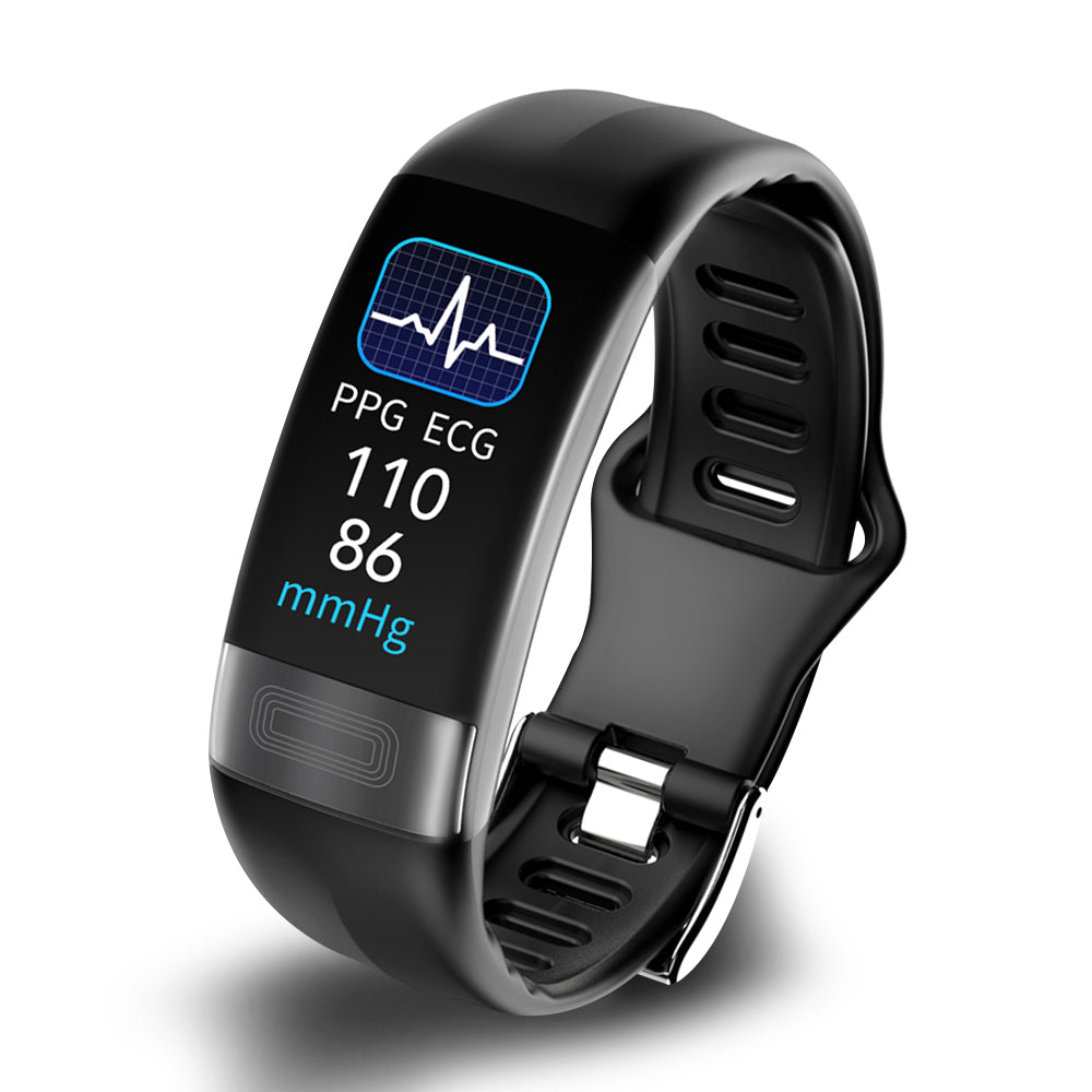 Pulsera inteligente P11 con monitorización de oxígeno en sangre y ECG