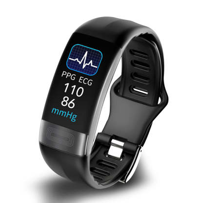 Pulsera inteligente P11 con monitorización de oxígeno en sangre y ECG