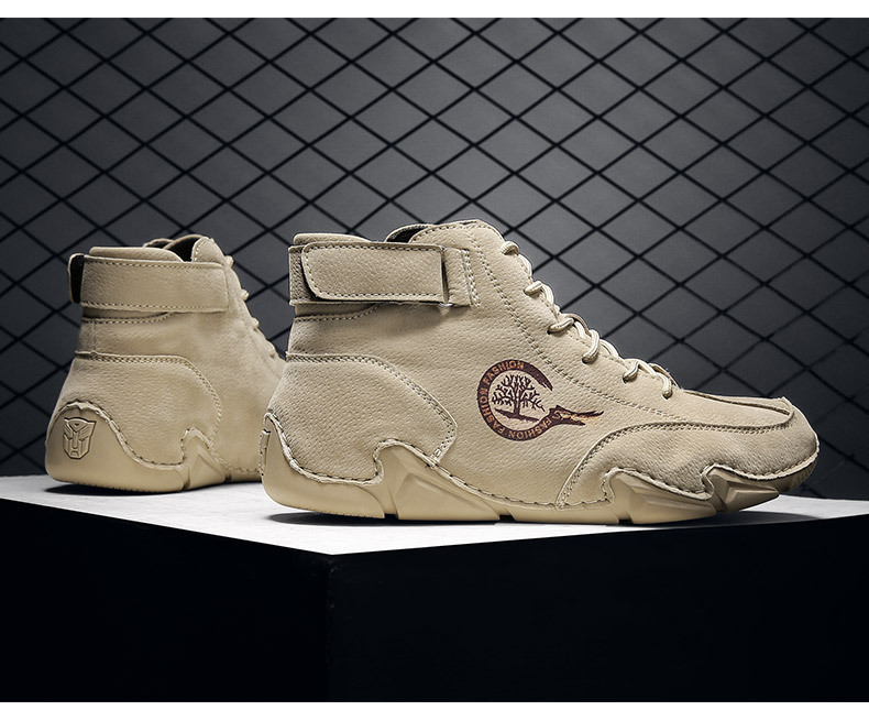 Zapatos barefoot de cuero impermeables botines unisex