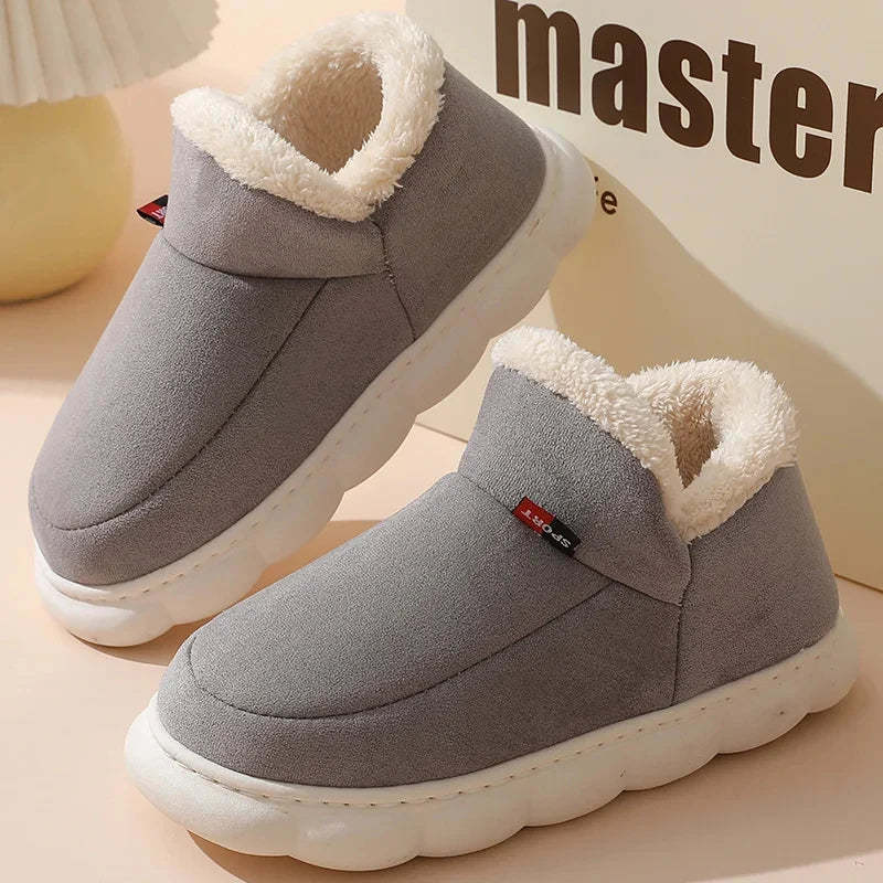 Pantuflas: cómodas pantuflas de invierno para interiores para ella