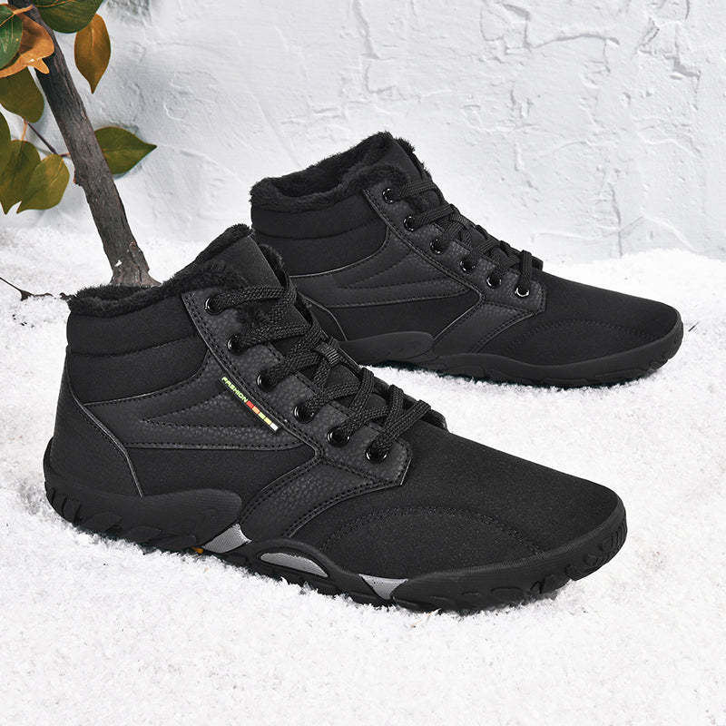 Botas Barefoot trekking impermeables térmicas para hombre