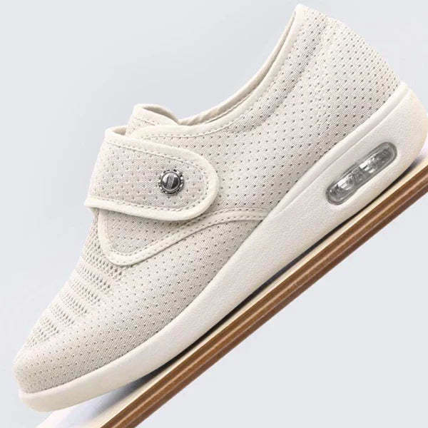 Zapatos anchos para diabéticos de talla grande para pies hinchados