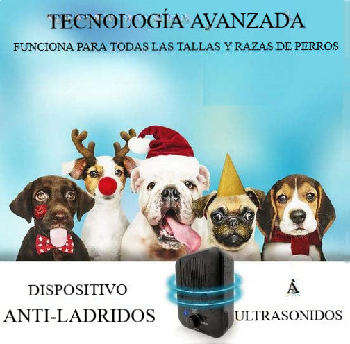Antiladridos ultrasónico portátil para perros