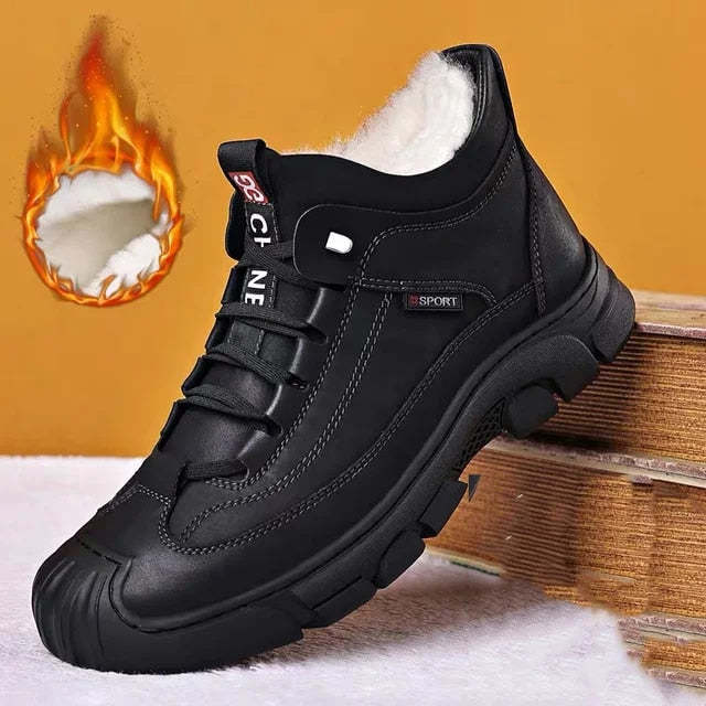 Zapatos de invierno cálidos de algodón para hombre