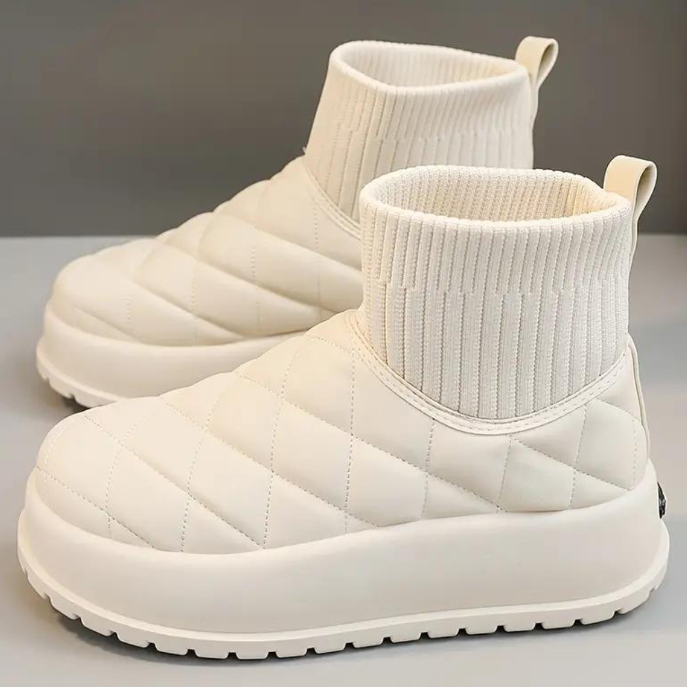 Botas de nieve cómodas para el tiempo libre para mujer
