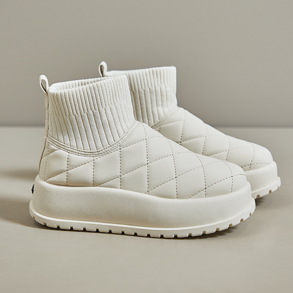 Botas de nieve cómodas para el tiempo libre para mujer