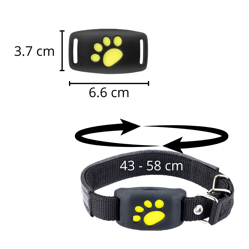 Collar de seguimiento GPS para mascotas