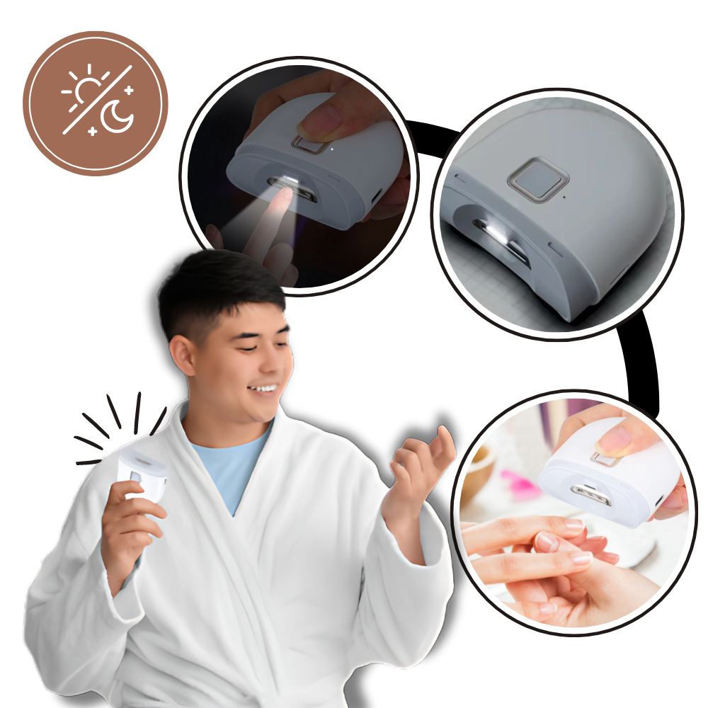 Cortaúñas eléctrico de doble velocidad