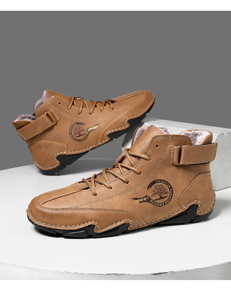 Zapatos barefoot de cuero impermeables botines unisex