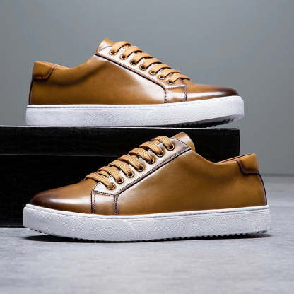 Zapatillas de Cuero Premium para Hombre