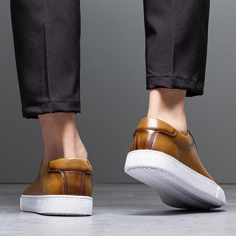 Zapatillas de Cuero Premium para Hombre