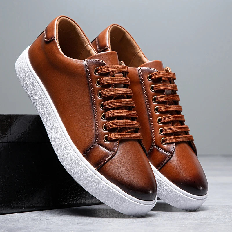 Zapatillas de Cuero Premium para Hombre