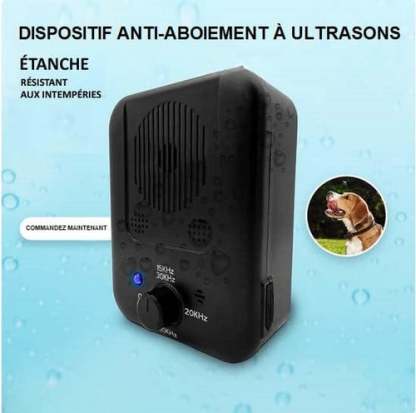 Antiladridos ultrasónico portátil para perros