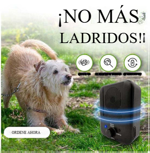 Antiladridos ultrasónico portátil para perros