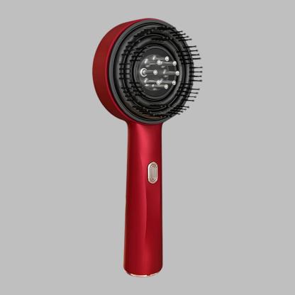 Peine de masaje eléctrico - Terapia de luz roja para el cuero cabelludo