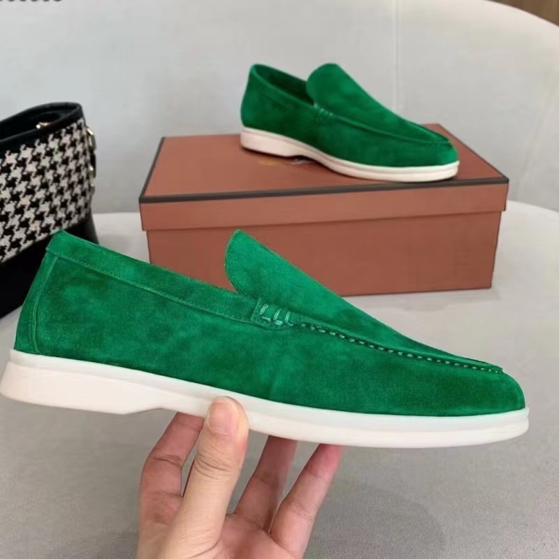 Mocasines de ante vintage elegantes y cómodos para hombre