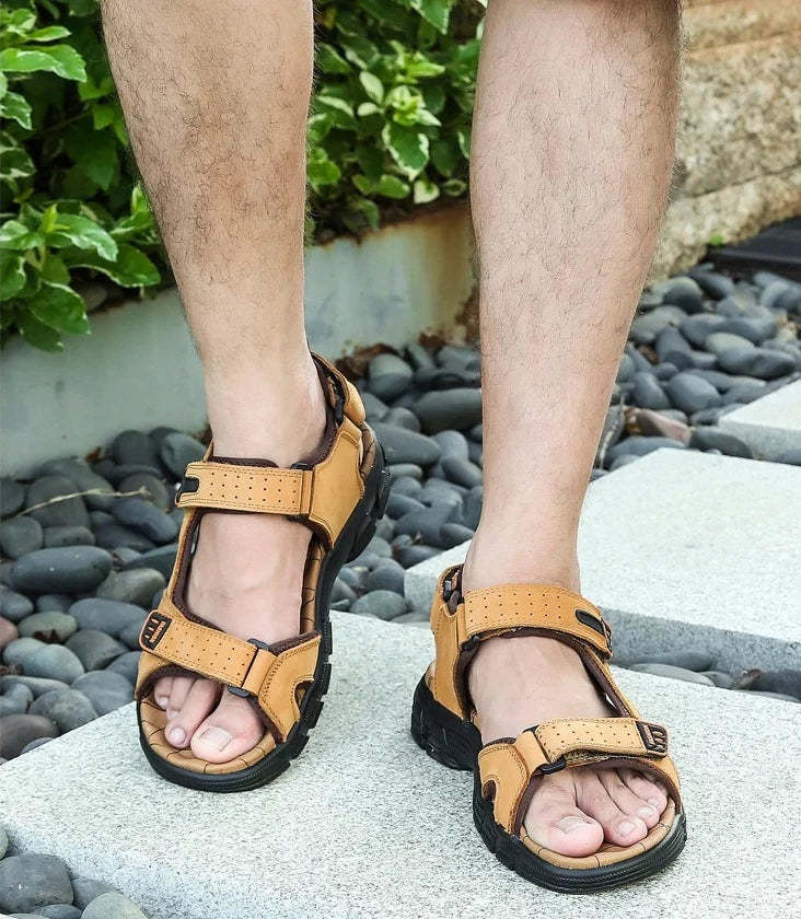 Sandalias ergonómicas para hombre para aliviar el dolor