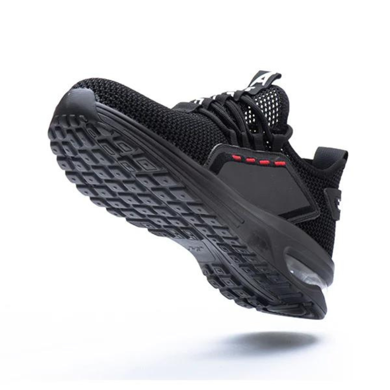 Zapatos ortopédicos ultraligeros, transpirables, con punta de acero y antideslizantes