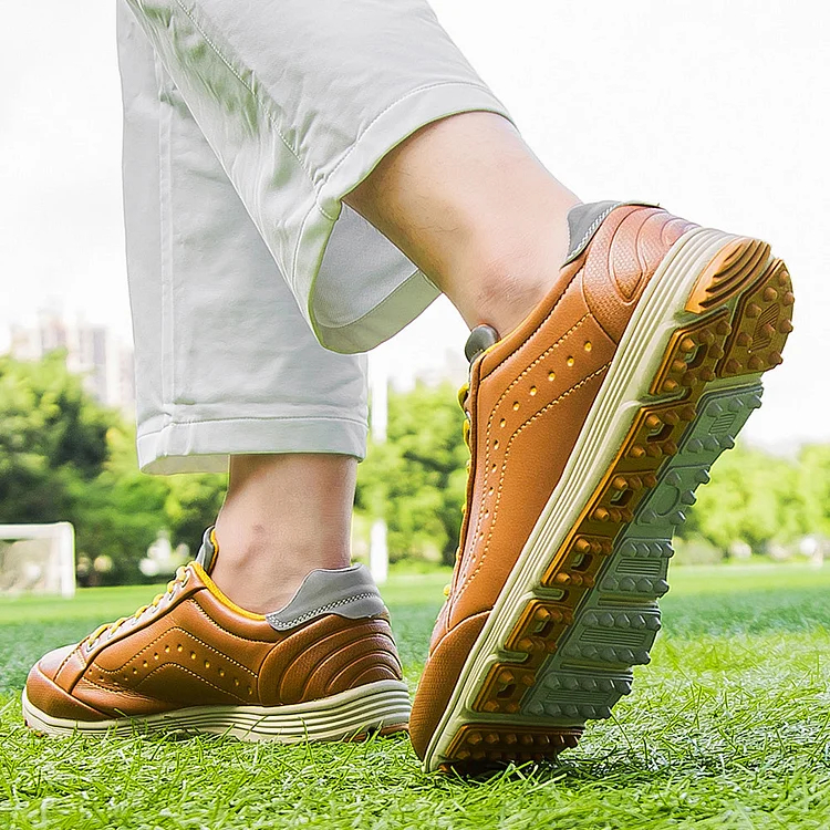 Zapatos de golf sin clavos para hombre