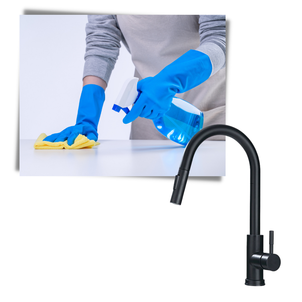 Grifo de cocina flexible con sensor