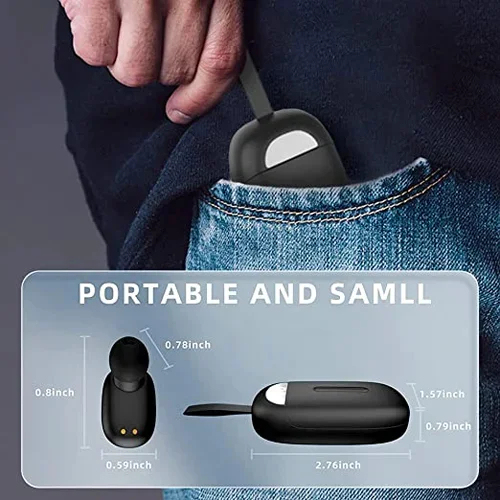 Audífono para personas mayores recargable con cancelación de ruido