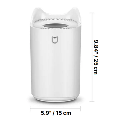 Humidificador De Vapor Frío Para El Hogar 3000ml