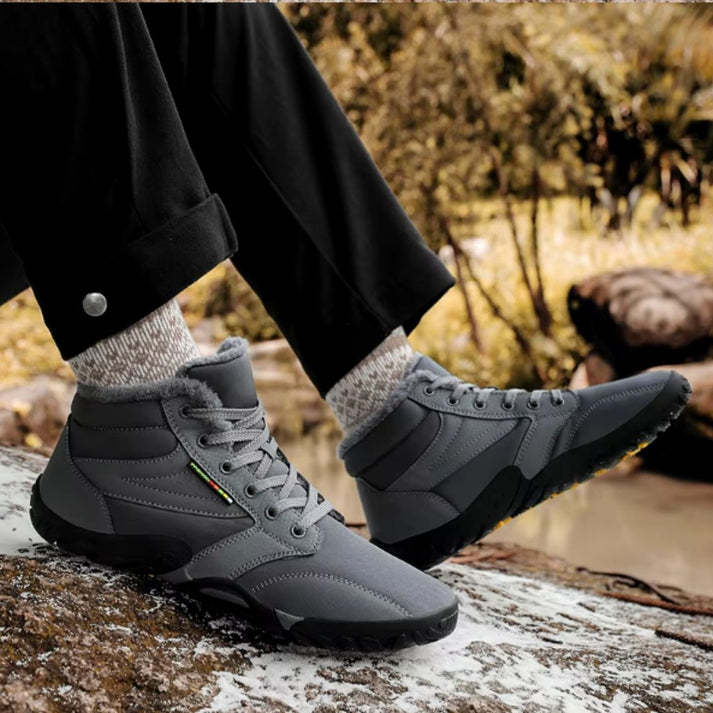 Botas Barefoot trekking impermeables térmicas para hombre