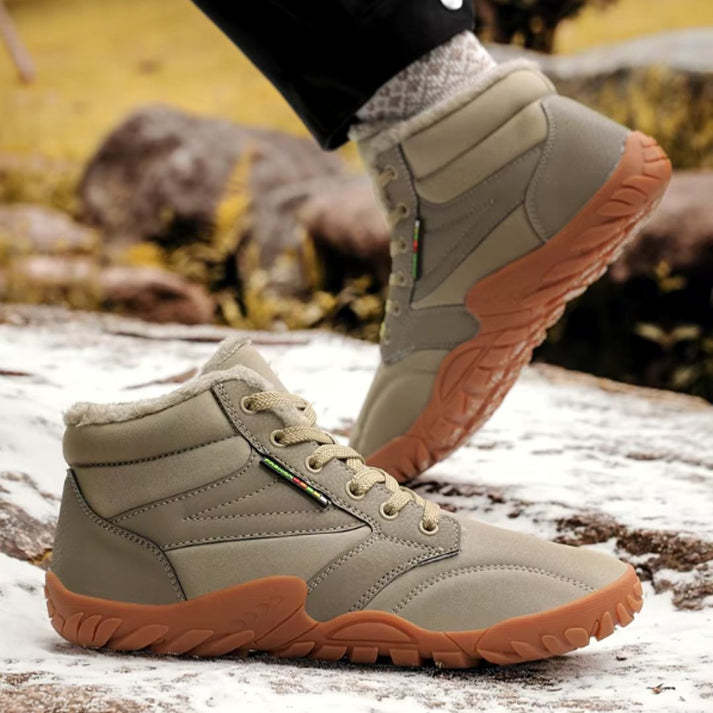 Botas Barefoot trekking impermeables térmicas para hombre