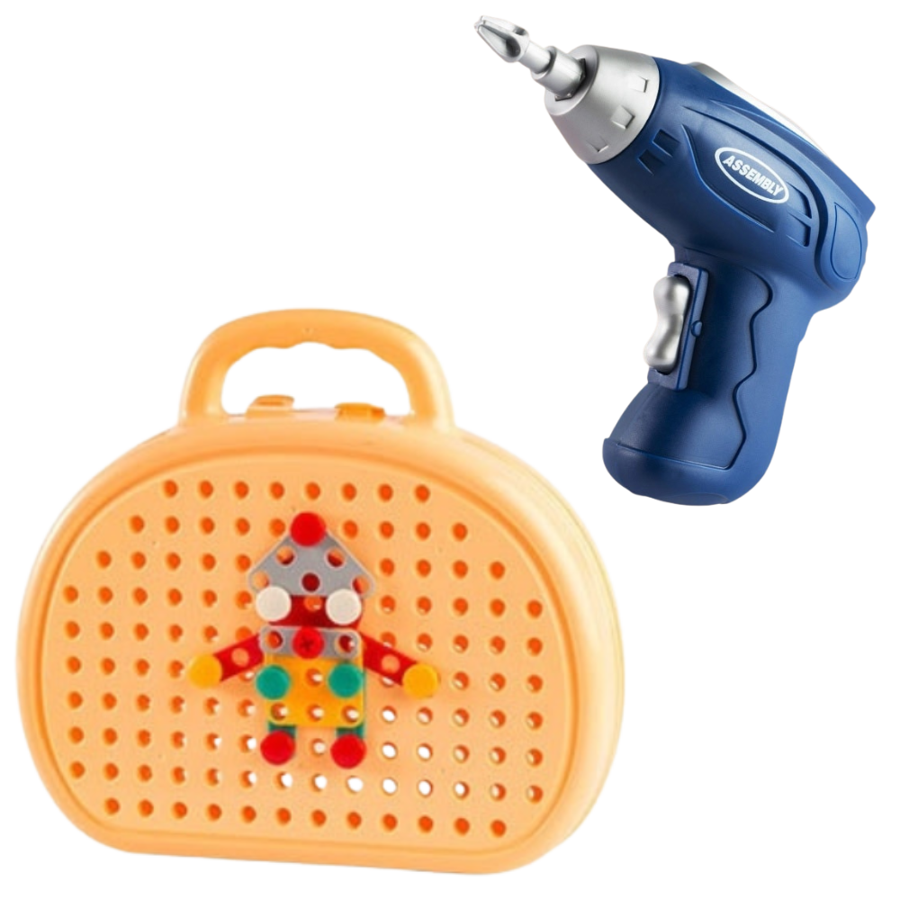 Kit educativo de juguetes y taladros de rompecabezas
