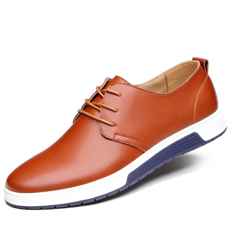 Zapatos de vestir de cuero para hombre